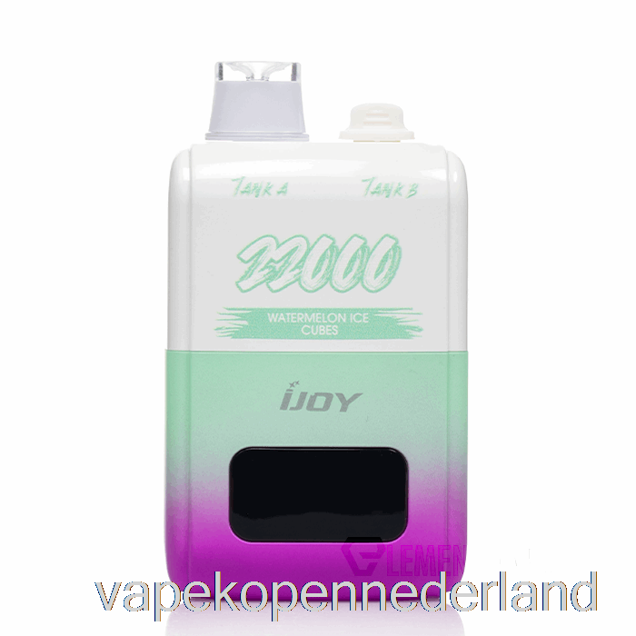 Elektronische Sigaret Vape Ijoy Sd22000 Wegwerpwatermeloenijsblokjes